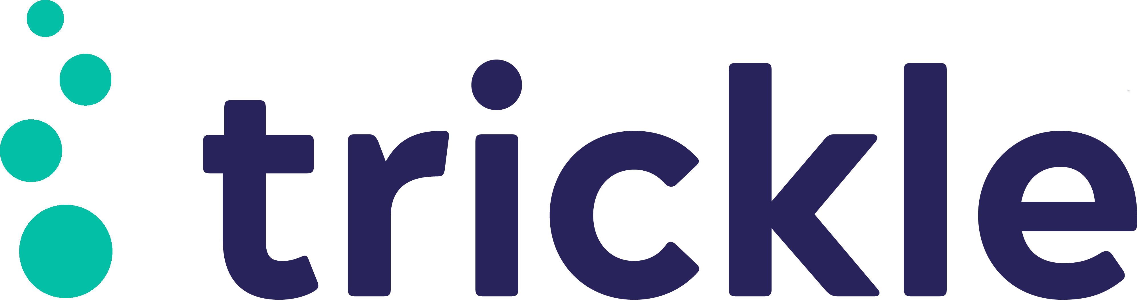 Trickle logo - return to homepage